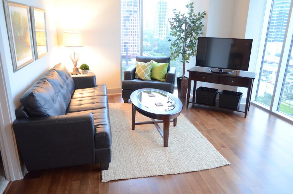 Hanover Post Oak Apartman Houston Szoba fotó